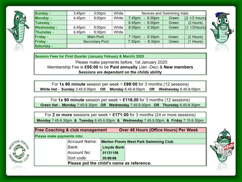 MPSC - Q1 January Febuary March 2025 - Sessions, Dates, Times & Fees