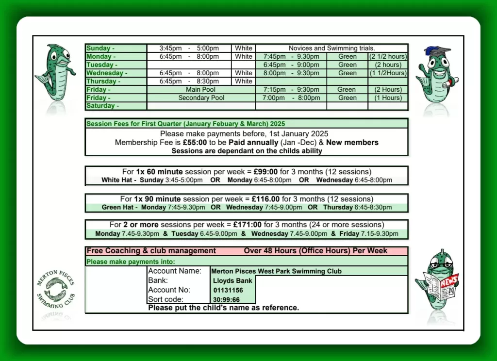 MPSC - Q1 January Febuary March 2025 - Sessions, Dates, Times & Fees