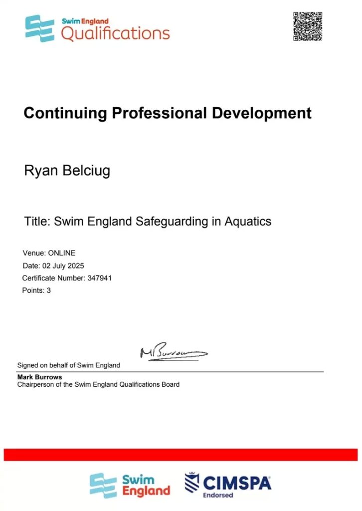 Ryan Belciug - Safeguarding in Aquatics -02-07-2025