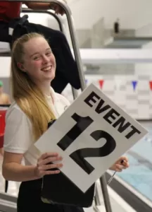 Zara Event Manager for our club championships